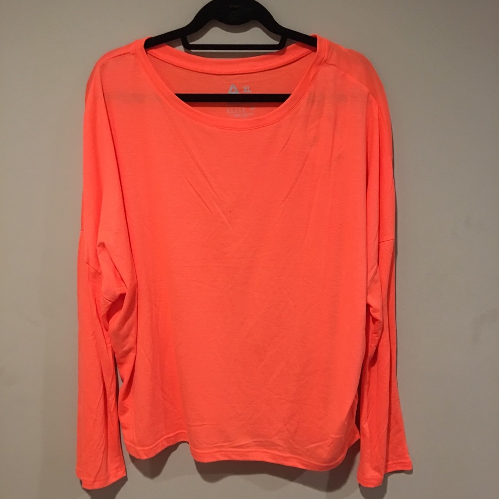 Reebok Supremium Tee Speedwick Long Sleeve Size XL
